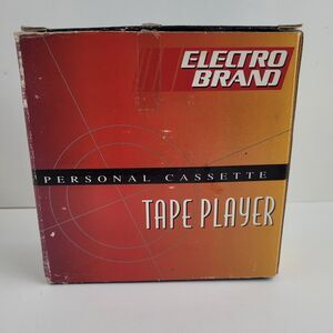 Electro  Brand Personal Cassette Tape Player/Walkman